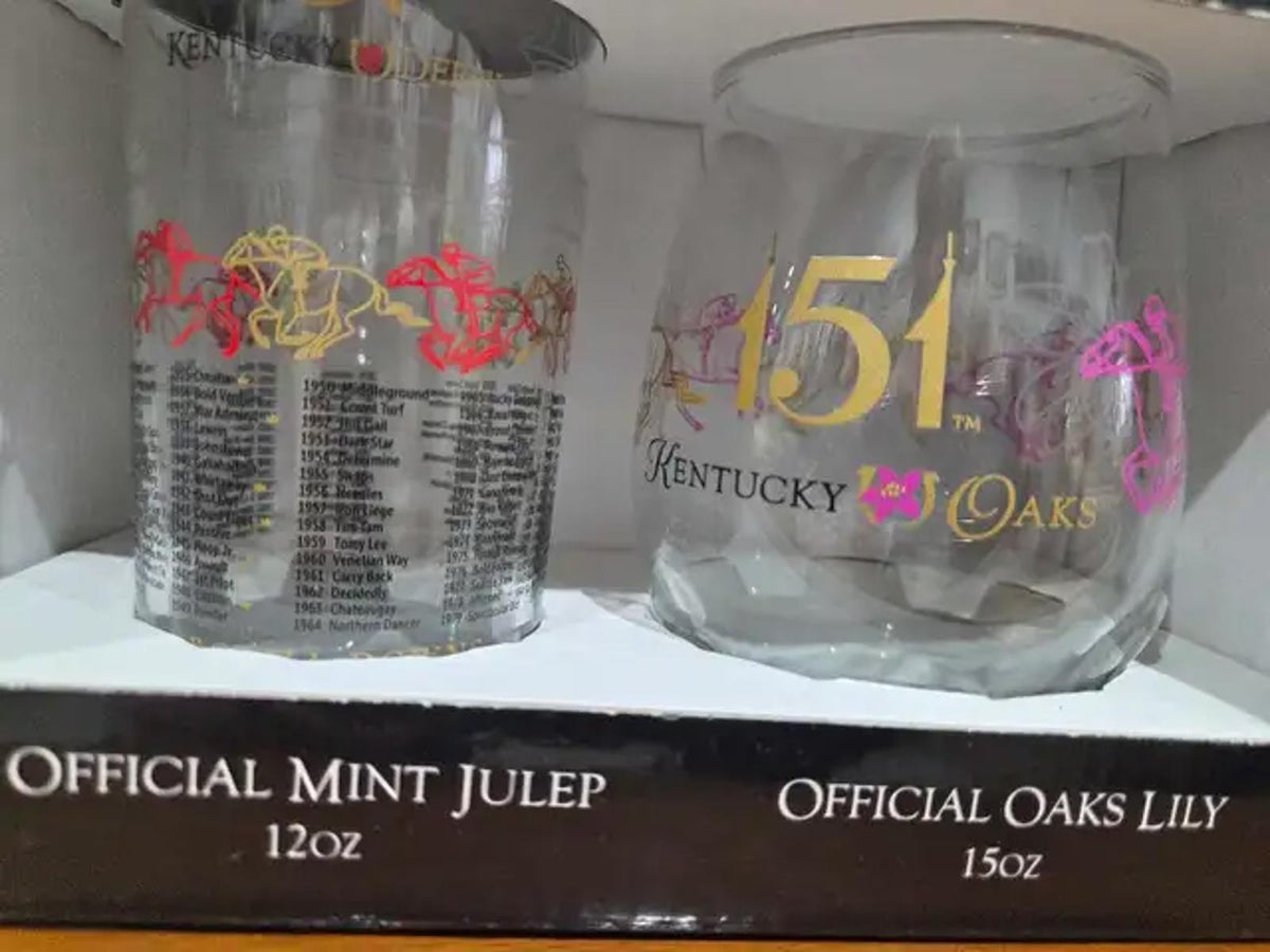 Nouveau - Ensemble de verres Kentucky Derby