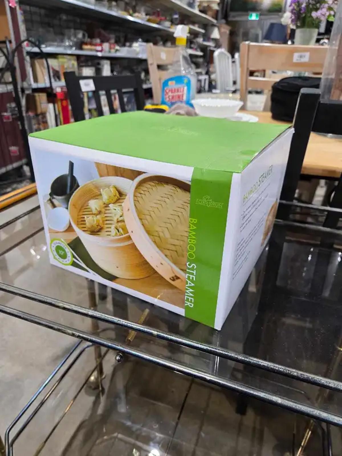 Fox Run 10" Bamboo Steamer - New