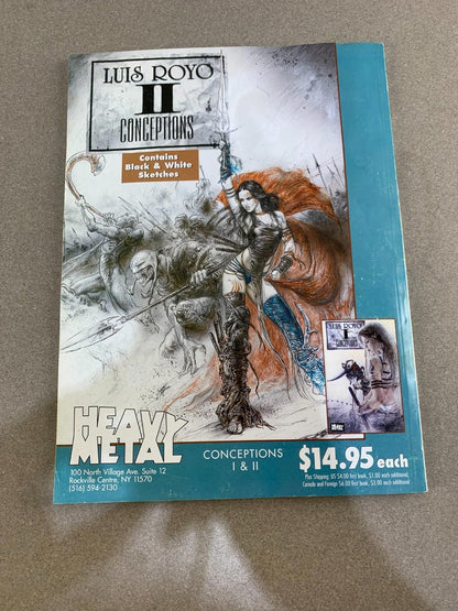 HEAVY METAL Magazine, NOVEMBER 2003, ALEX HORLEY COVER ART, CLONE BY SERPIERI!