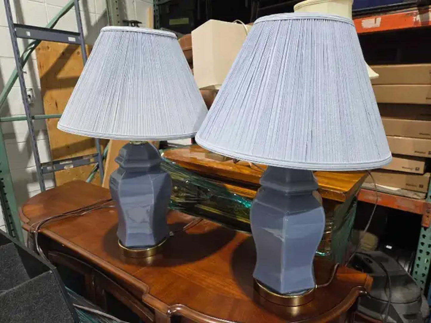 Elegant Table Lamps Set - 28"