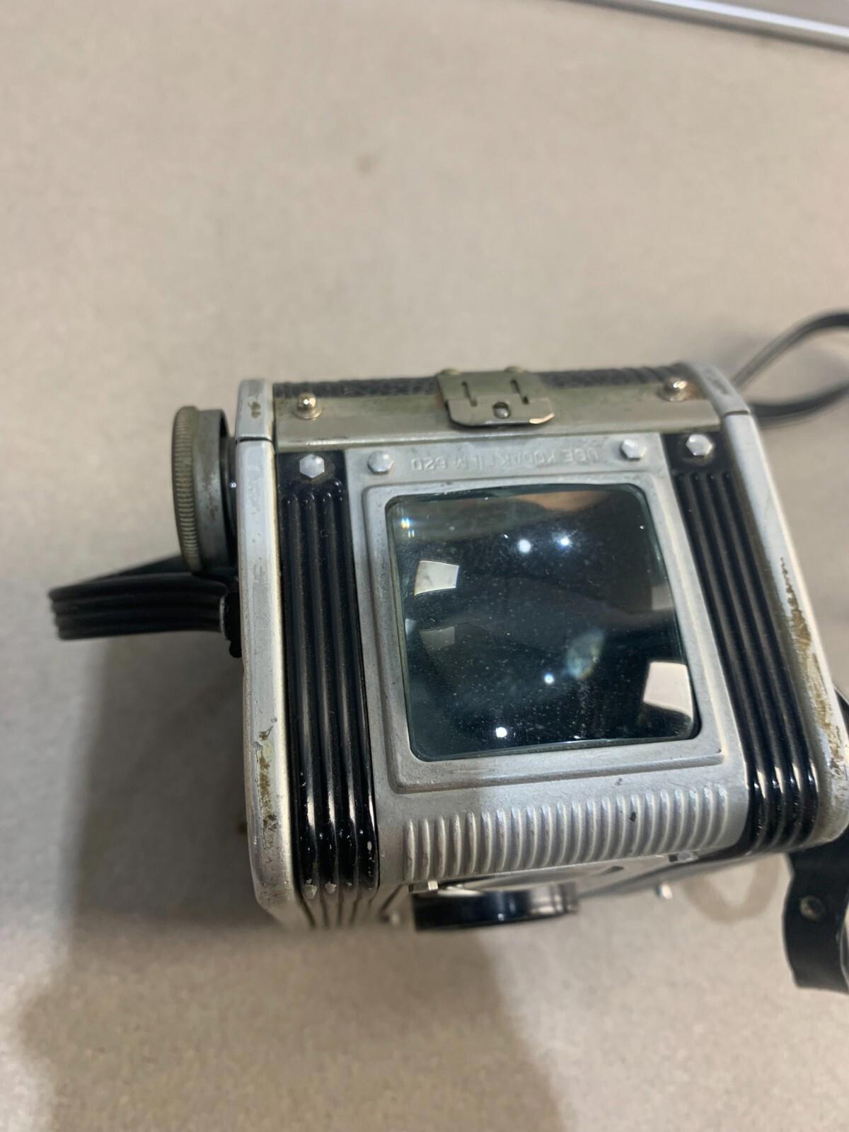 Appareil photo vintage Kodak Duaflex à double objectif