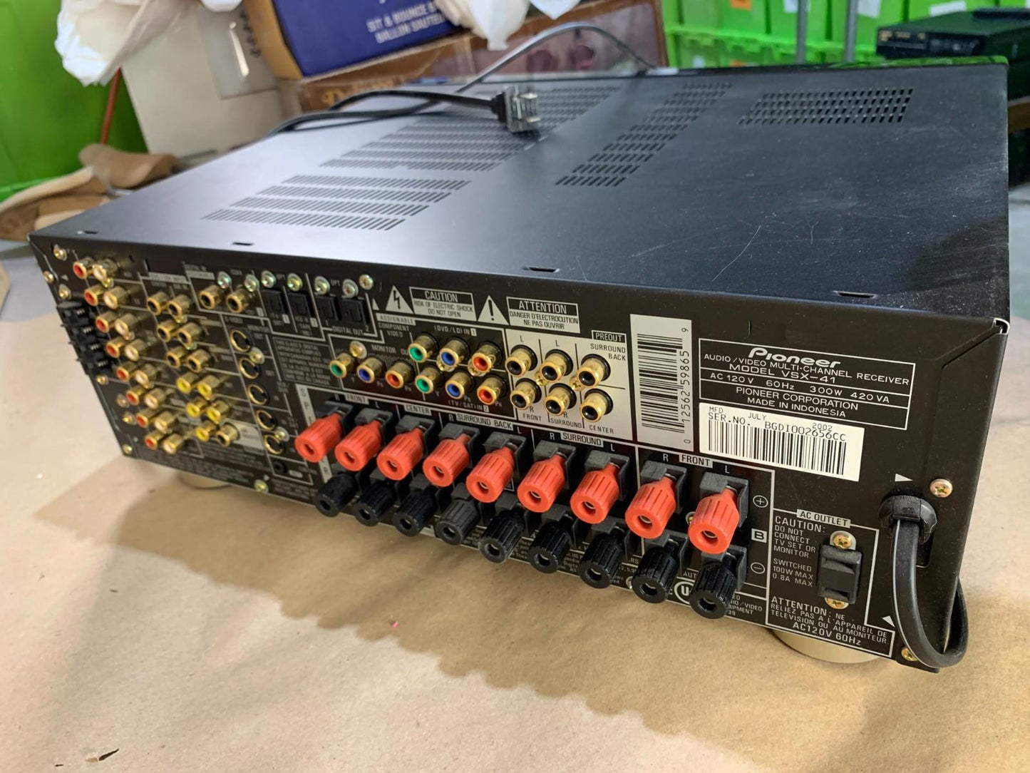 Pioneer Elite VSX-41 6-Channel DTS Surround Sound Home Theater Receiver
