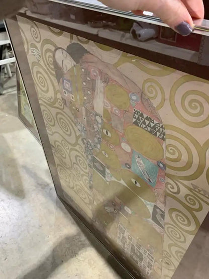 Large Framed Gustav Klimt Print - Fulfillment