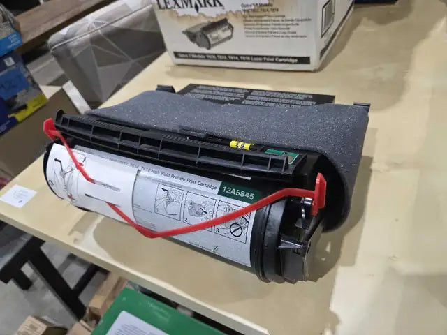 Nouveau ! Cartouche de toner Lexmark Optra 12A5845