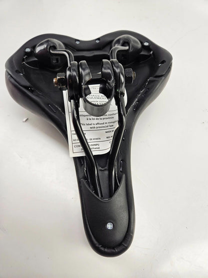 Nakamura Black Vinyl Bike Seat QC-010570