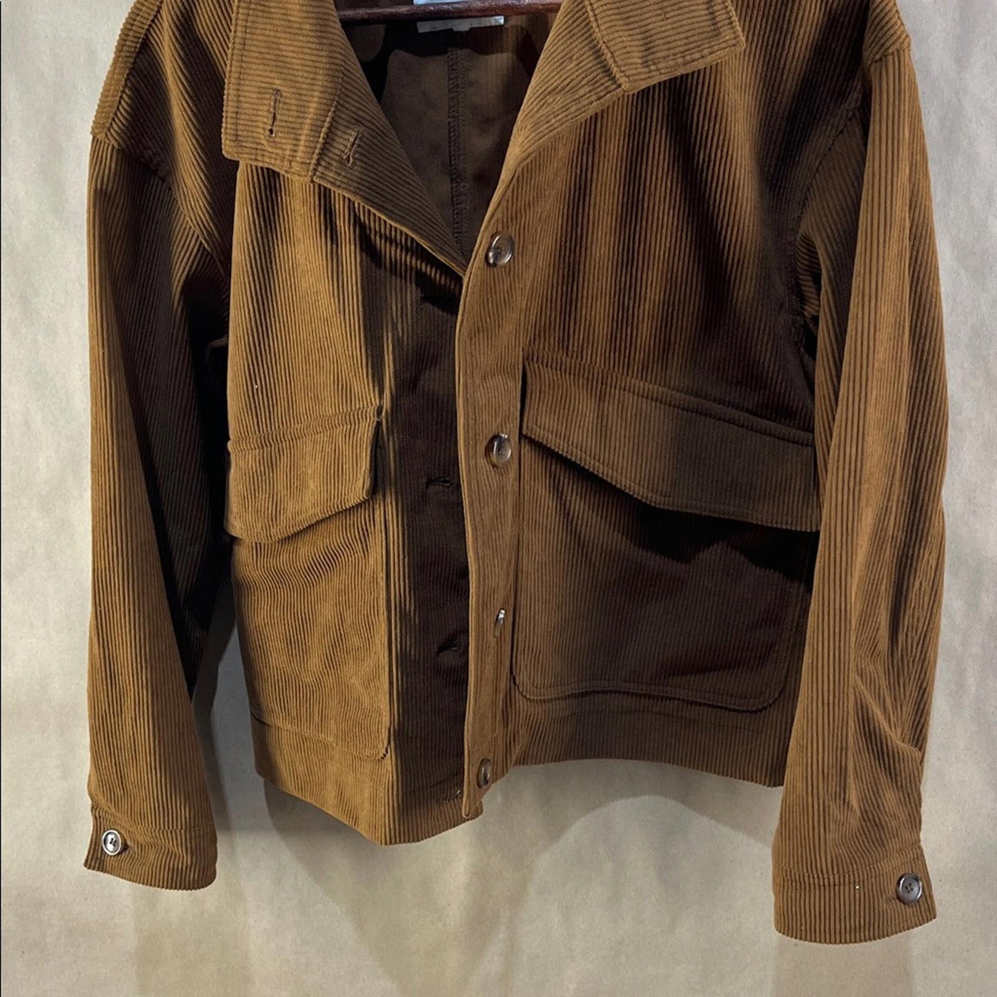 Avec Les Filles Women’s Brown Corduroy Jacket (Size M)