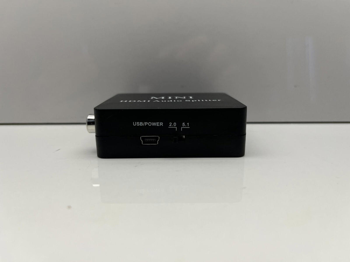Mini HDMI Audio Splitter S/PDIF Coax Optical Stereo 5.1