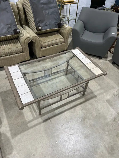 Glass Top Coffee Table