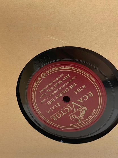 John Jacob Niles - Early American Carols And Folk Songs 10" (4 x Shellac, Album)