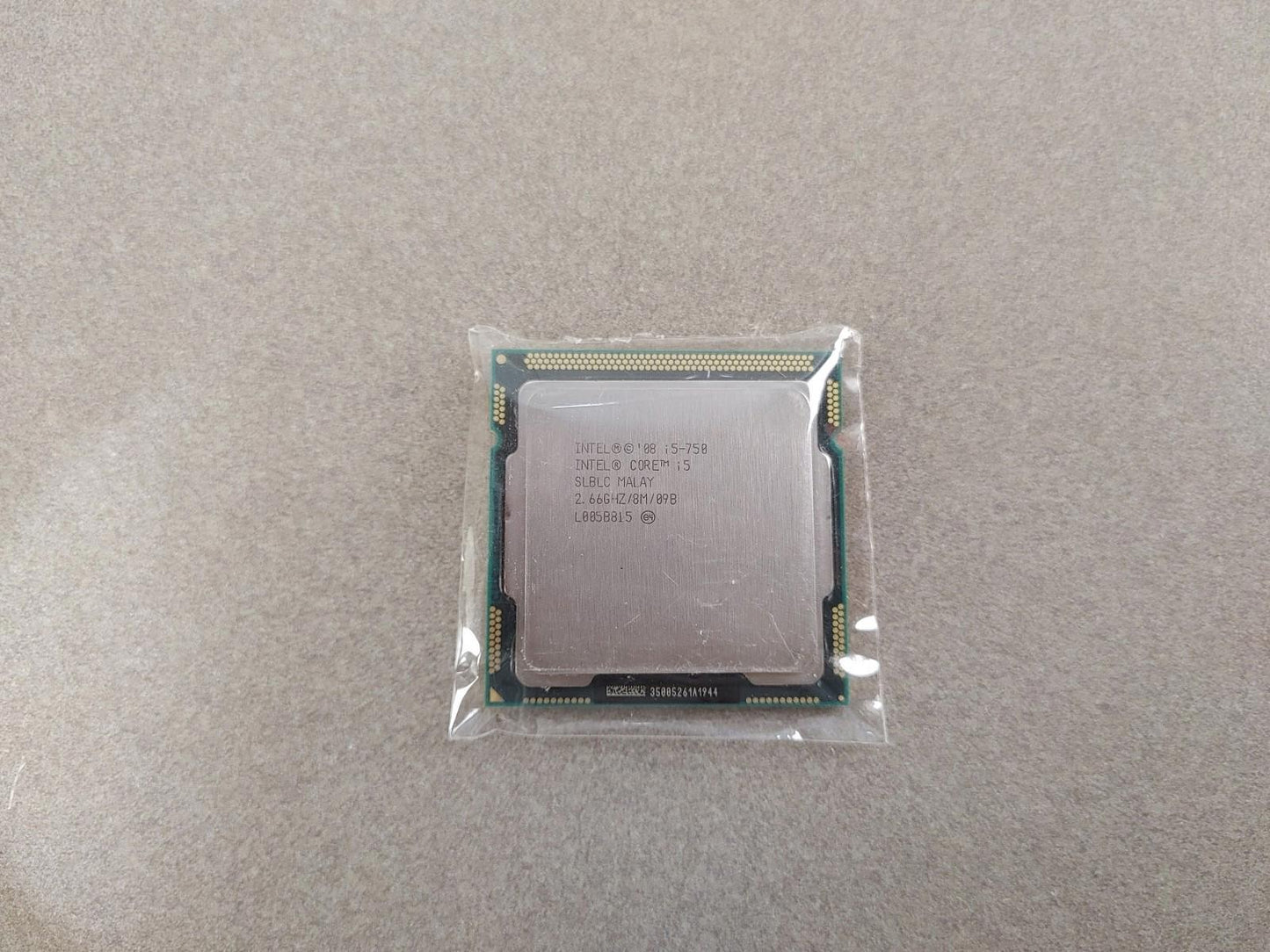 EXCELLENT CONDITION intel Core i5-750 CPU Untested