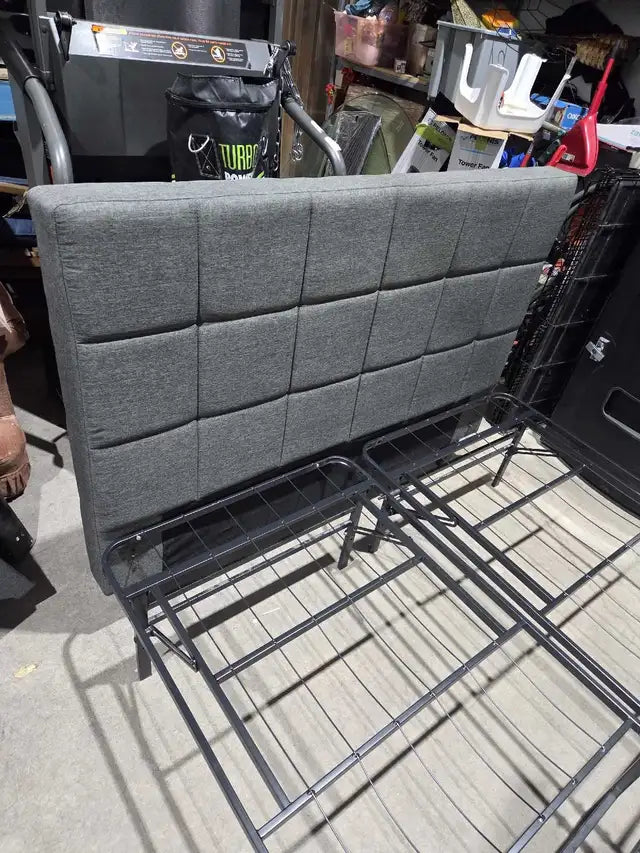 Zinus Folding Queen Bed Frame w/ Headboard