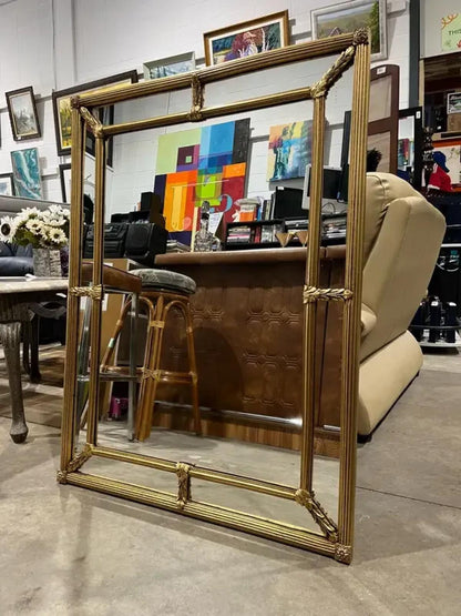 Gold Framed Mirror
