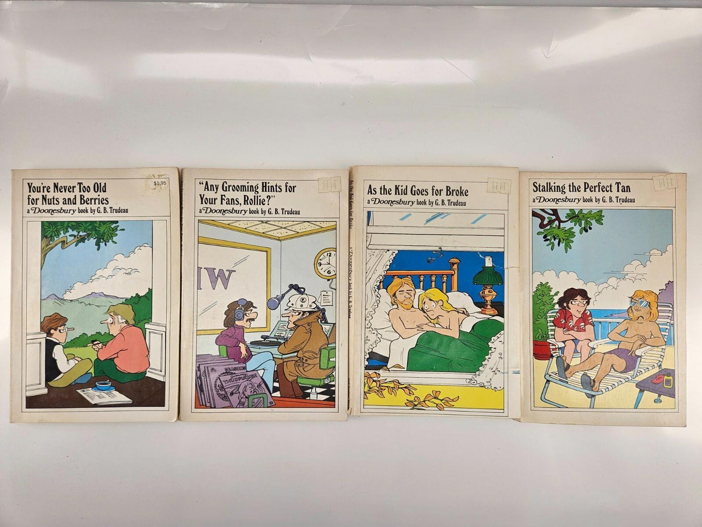 Lot of 4 - A Doonsbury Book Series by GB Trudeau  Paperbacks M