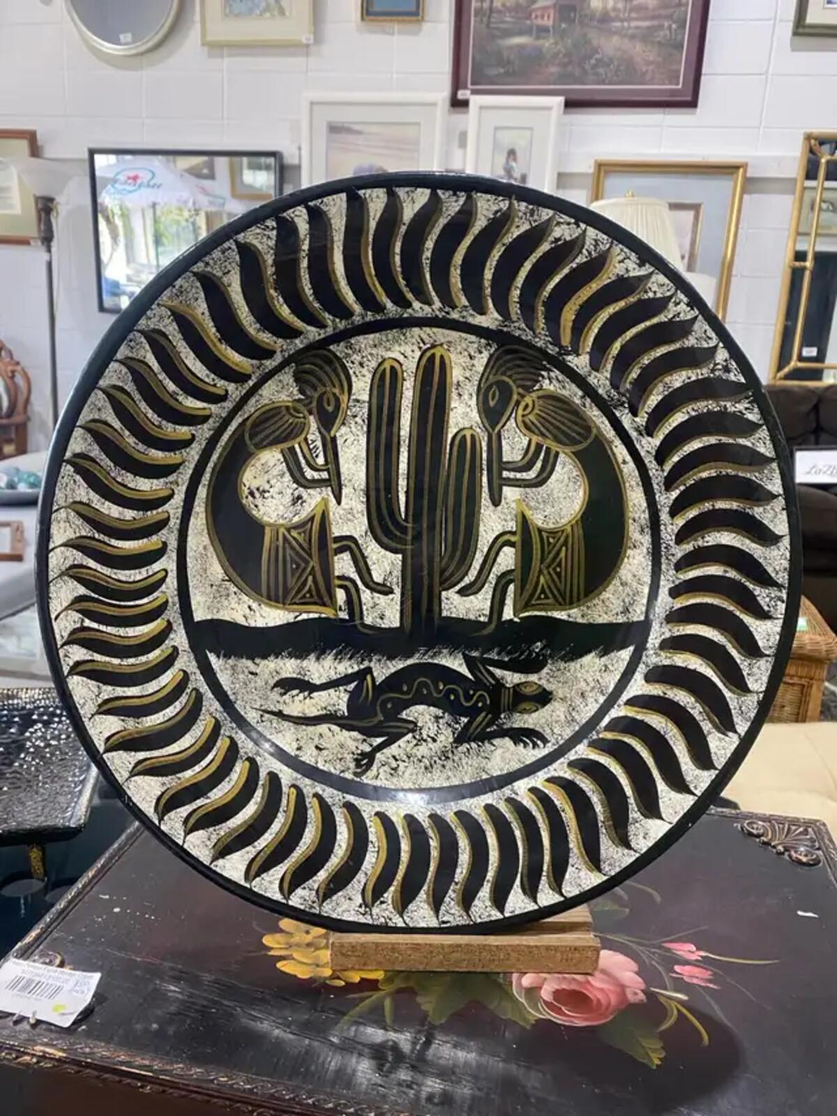 Southwestern-style Decorative Plate
