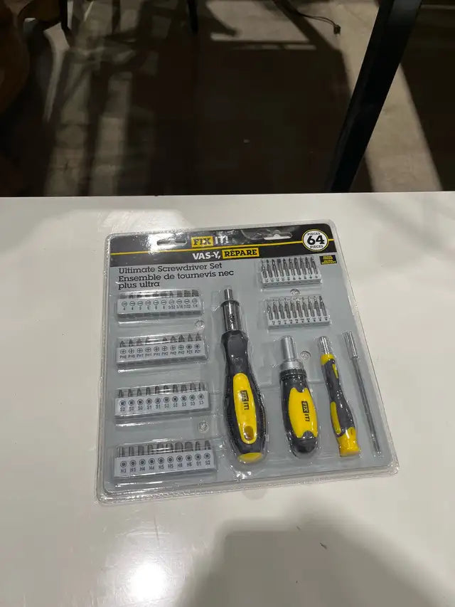 New Fix-It Screwdriver Set