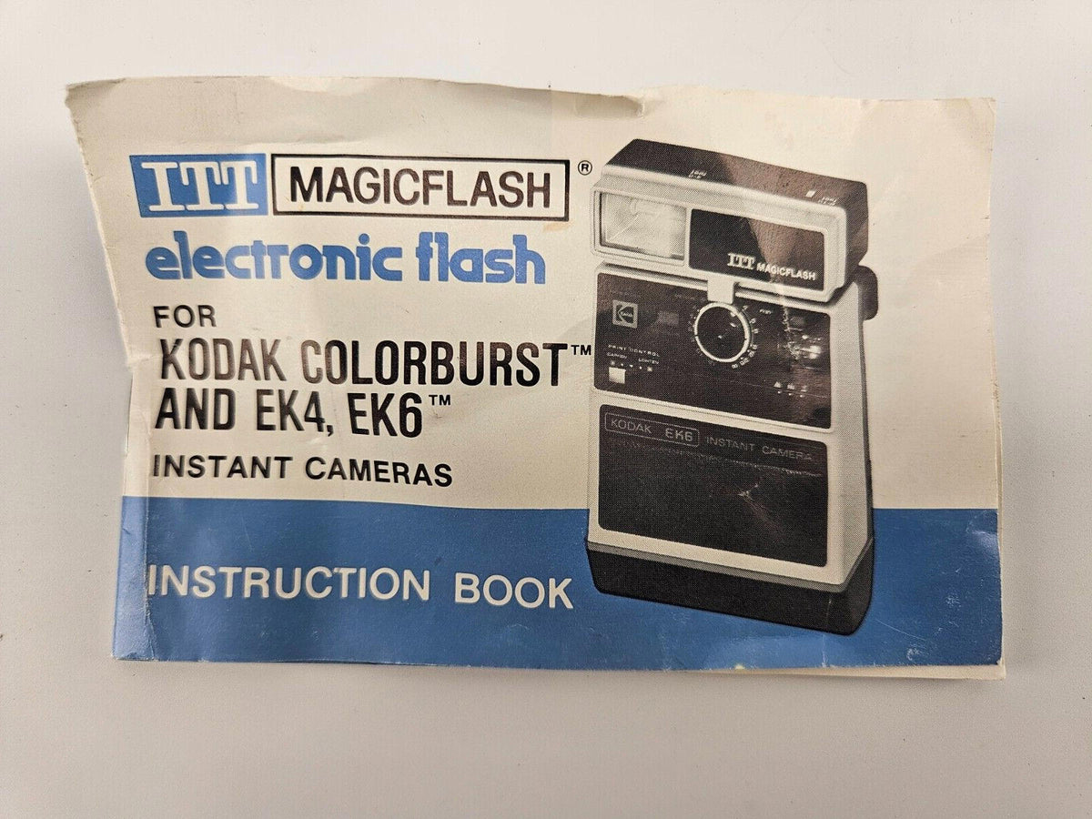 Polaroid Model 490 Focused Flash in Original Box