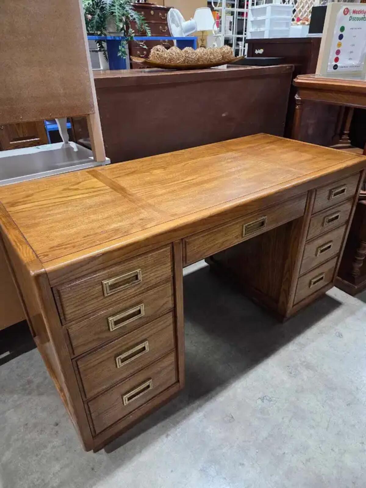 Vintage Classic Wooden Desk