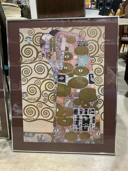 Large Framed Gustav Klimt Print - Fulfillment