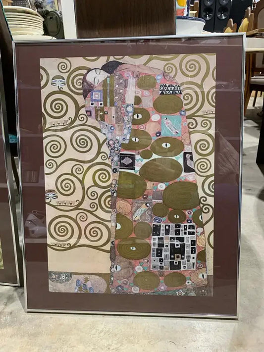 Large Framed Gustav Klimt Print - Fulfillment