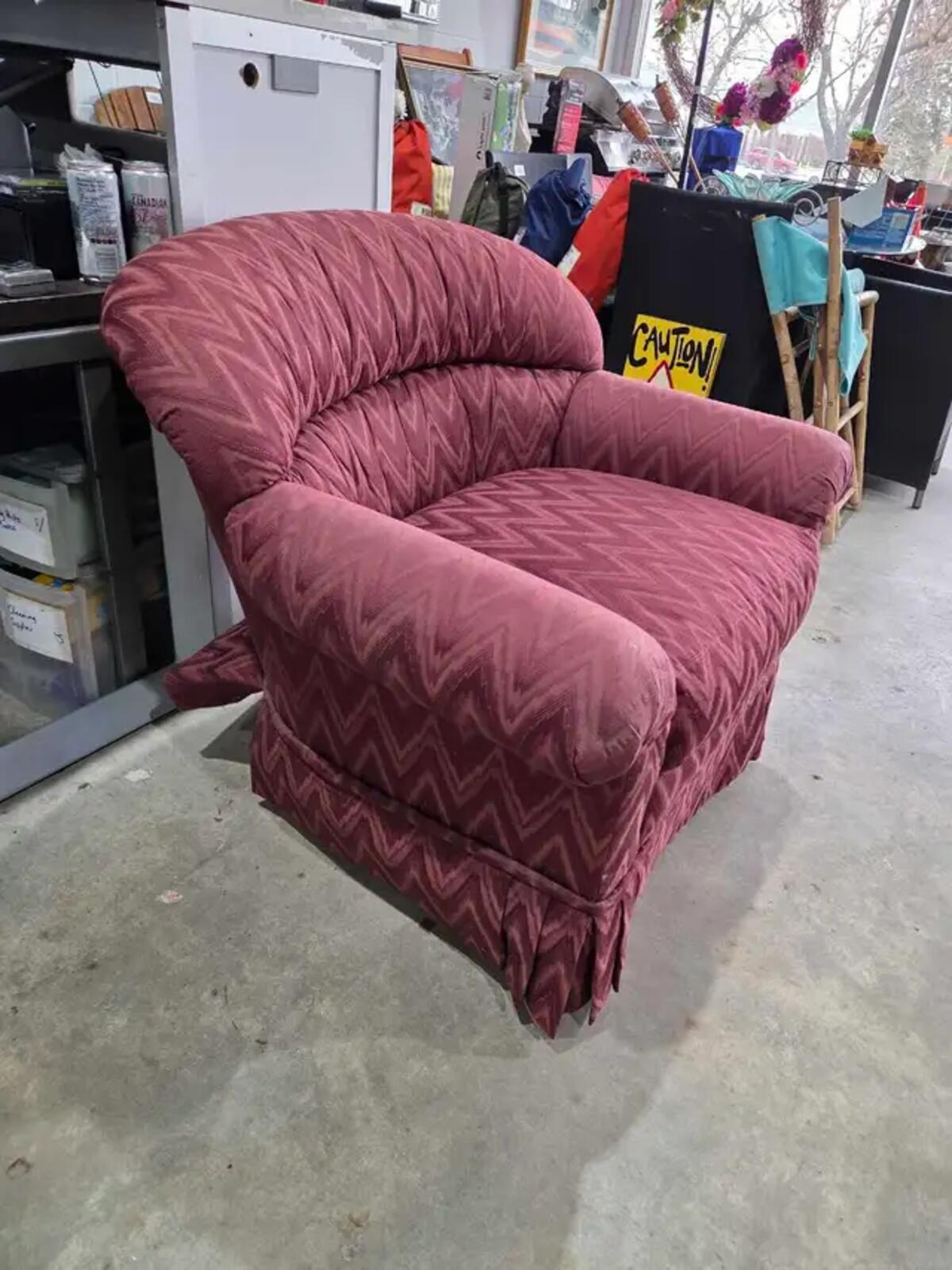 Heritage Vintage Red Armchair