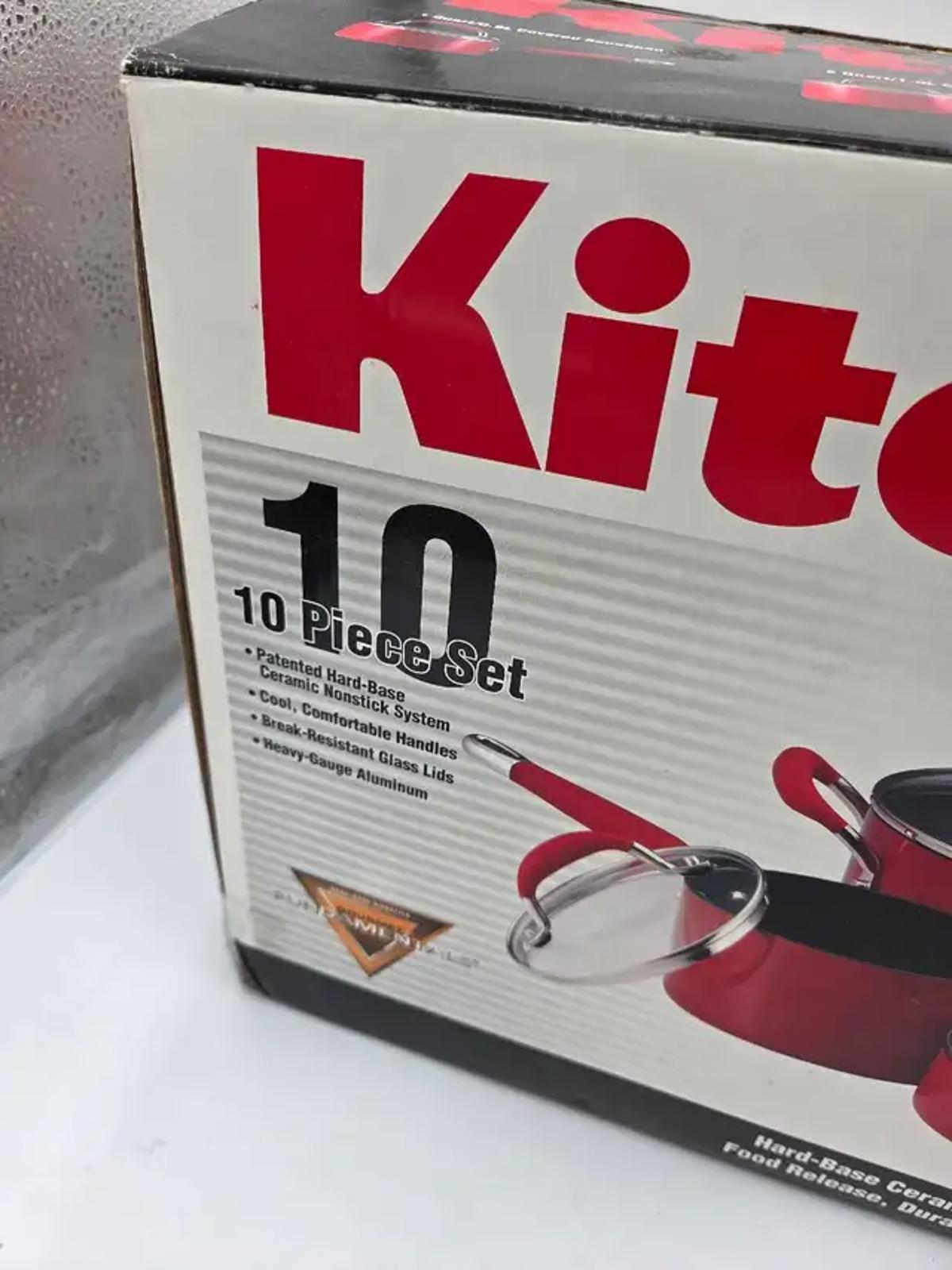 Brand New! KitchenAid 10-Piece Cookware Set