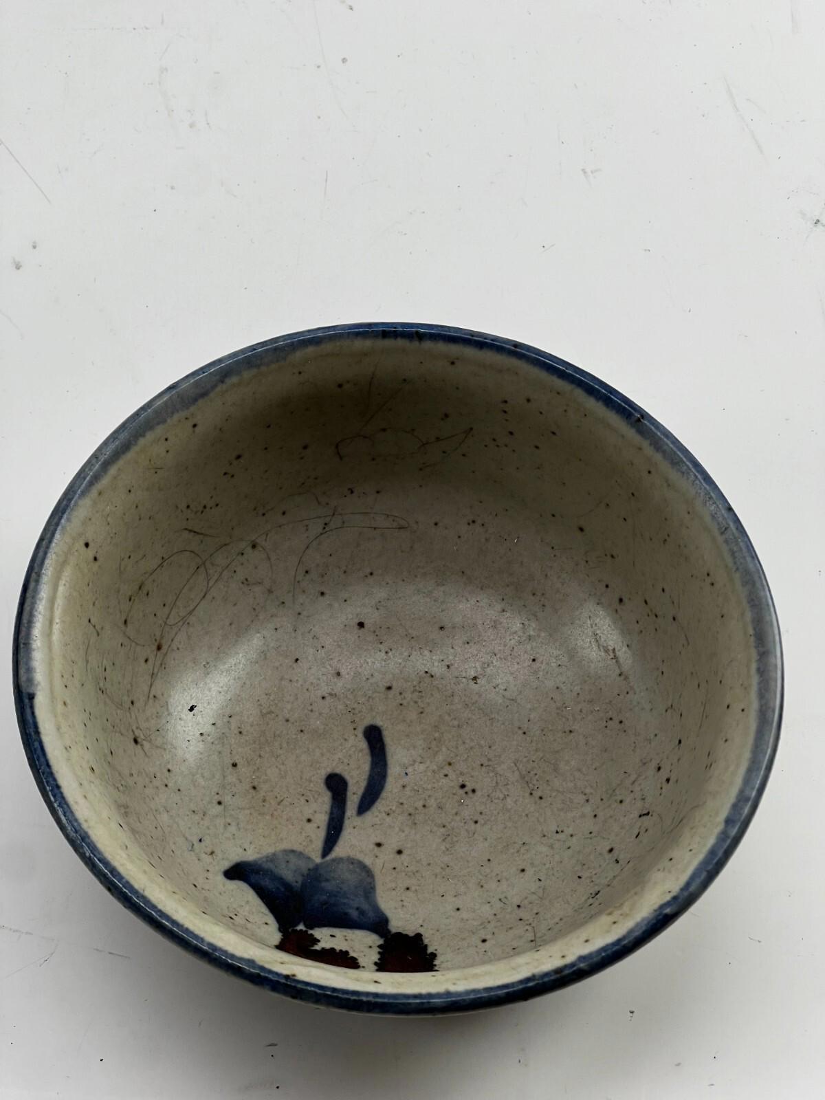 3 Piece Handmade and Painted Clay Pottery Set