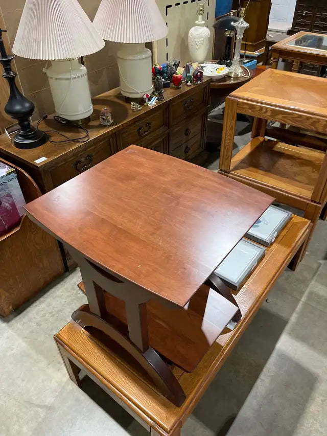Wood Side Table