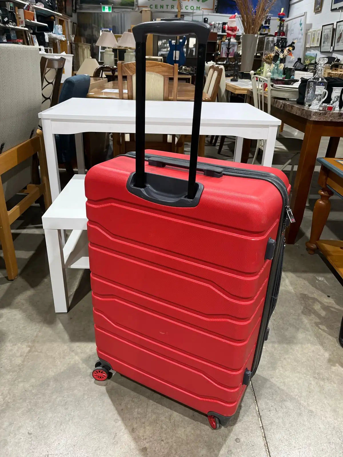 Air Canada 28inch suitcase red