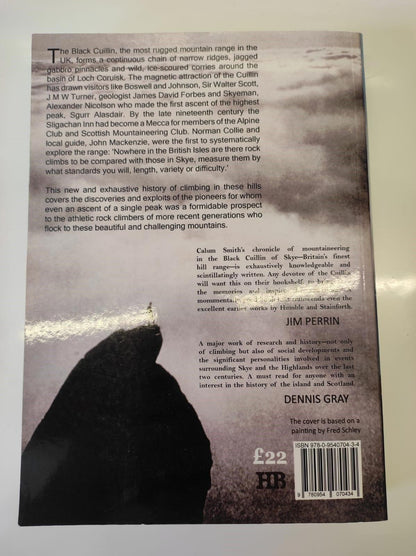 The Black Cuillin: The Story of Skye's Mountains by Calum Smith