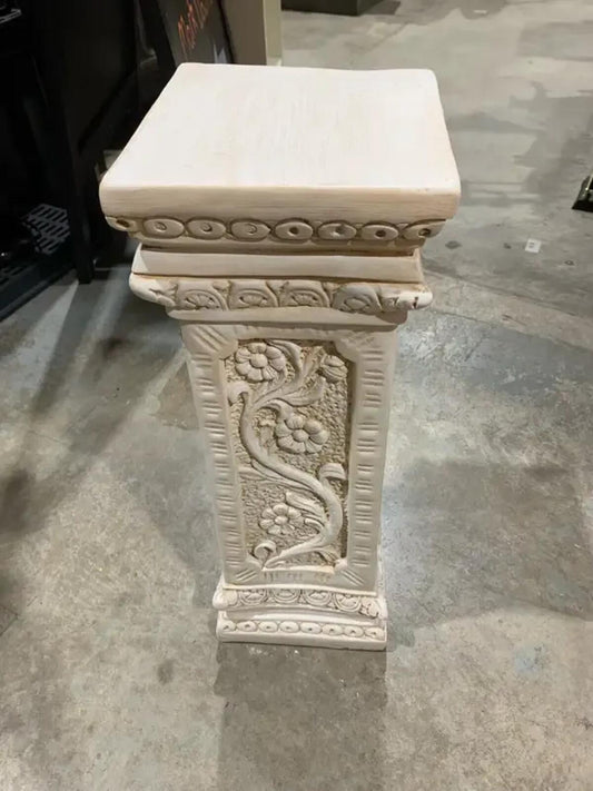 Floral Plant Pedestal