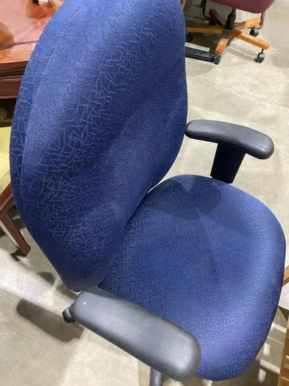 Adjustable Blue Office Chair