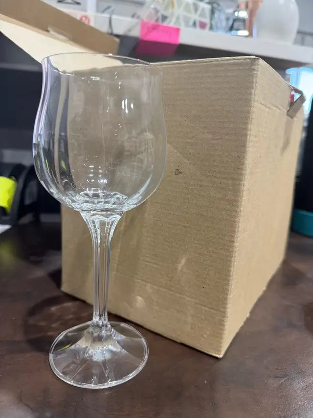 Tulip Crystal Wine Glasses