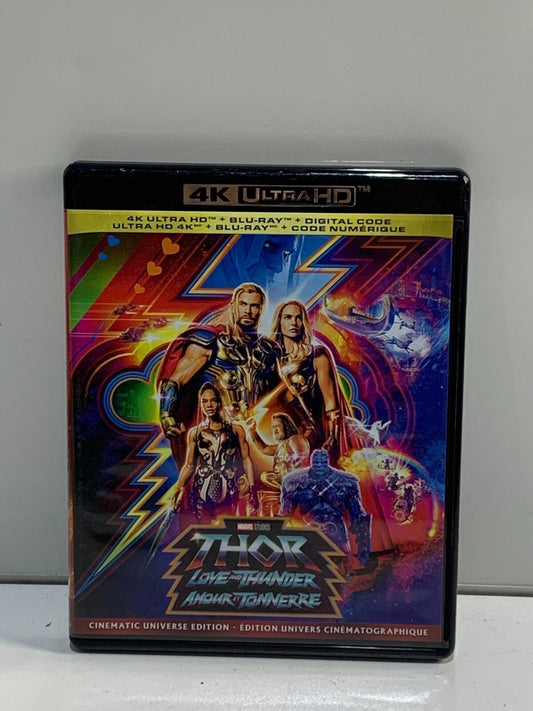Thor: Love and Thunder (4k Ultra HD + Blu-ray + Digital Code)