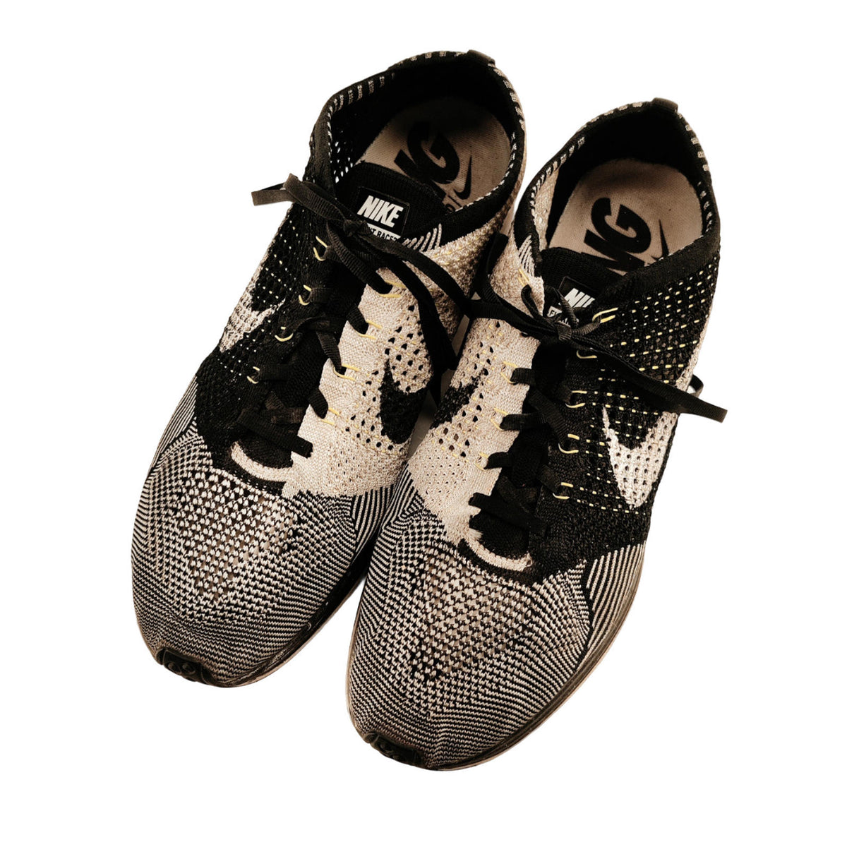 Chaussures de sport Nike Racing Road Flyknit Racer pour homme, pointure 12