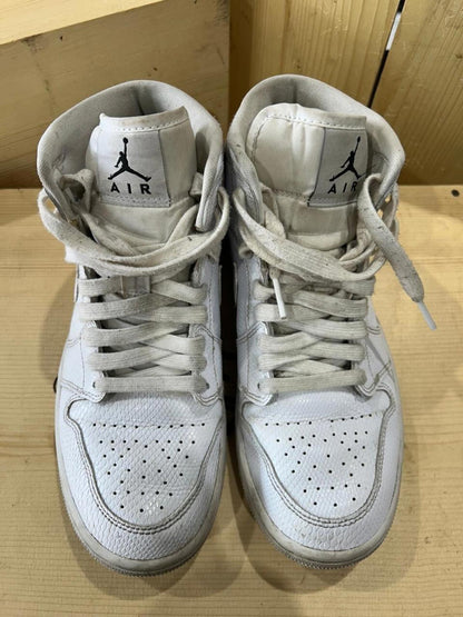 Nike Air Jordan 1 Mid White Woman's Size 7.5