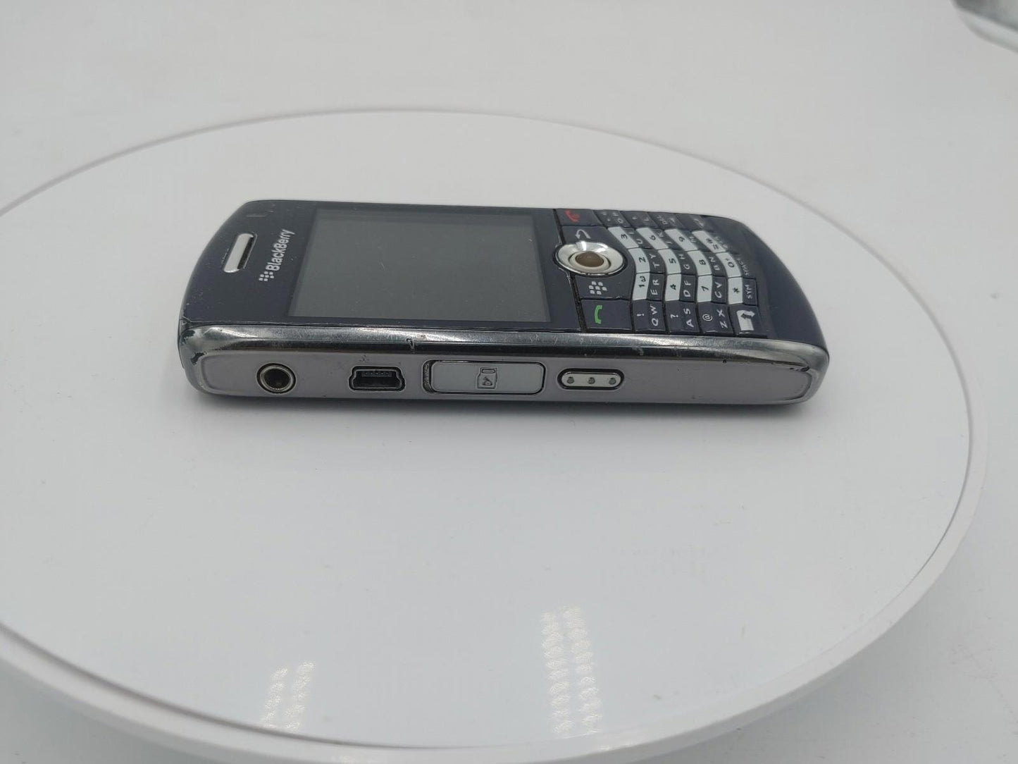 BlackBerry Pearl 8130 Blue Tested Working w/ PSU - Fair