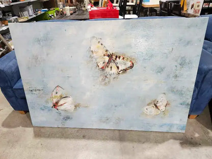 Butterfly Canvas Painting 60x40"