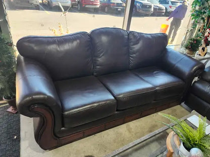 Campio 100% Leather Furniture Sofa Set