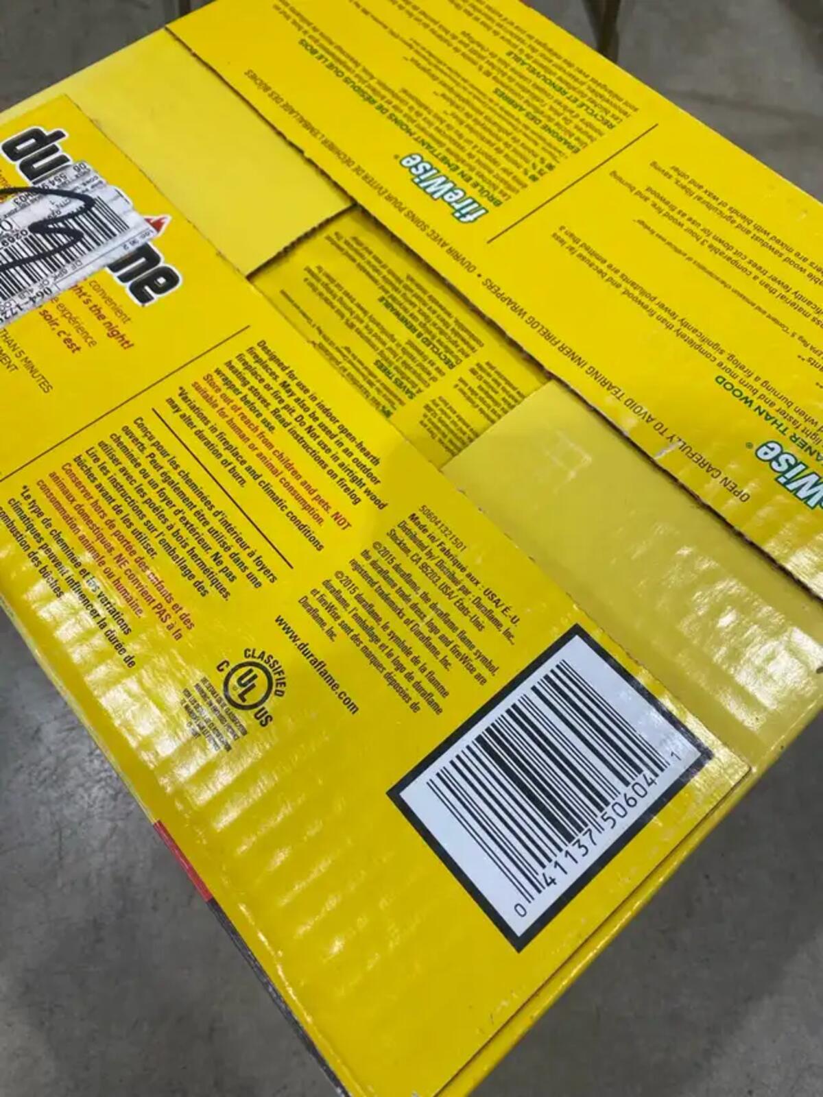 Duraflame Firelogs 4Lb