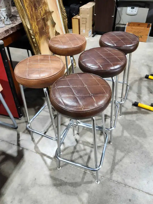 Vintage B&C Furniture Bar Stools - 5 Available