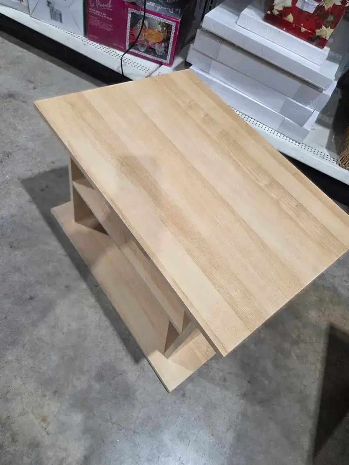 Light Wooden Side Table