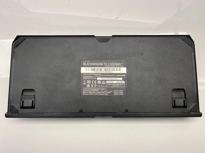 Razer Blackwidow TE Chroma V2 Mechanical Backlit Gaming Keyboard Green Switches