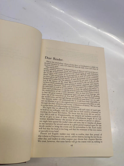 Rousseau and Revolution Story of Civilization Will & Ariel Durant