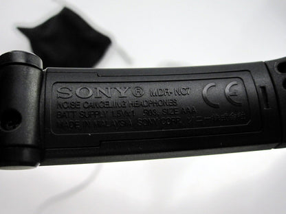 Sony MDR-NC7 Noise Canceling Headphones - Black SKU#1762005