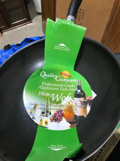34cm Cooking Wok
