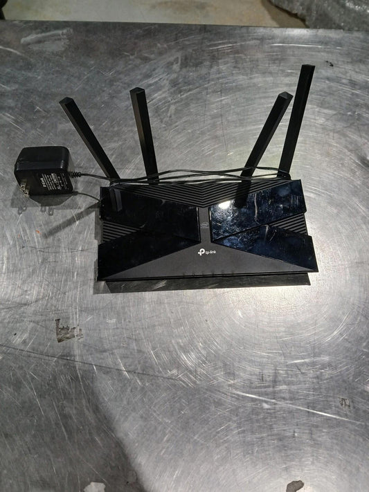 TP LINK AX50 5 PORT WIFI Router TESTED