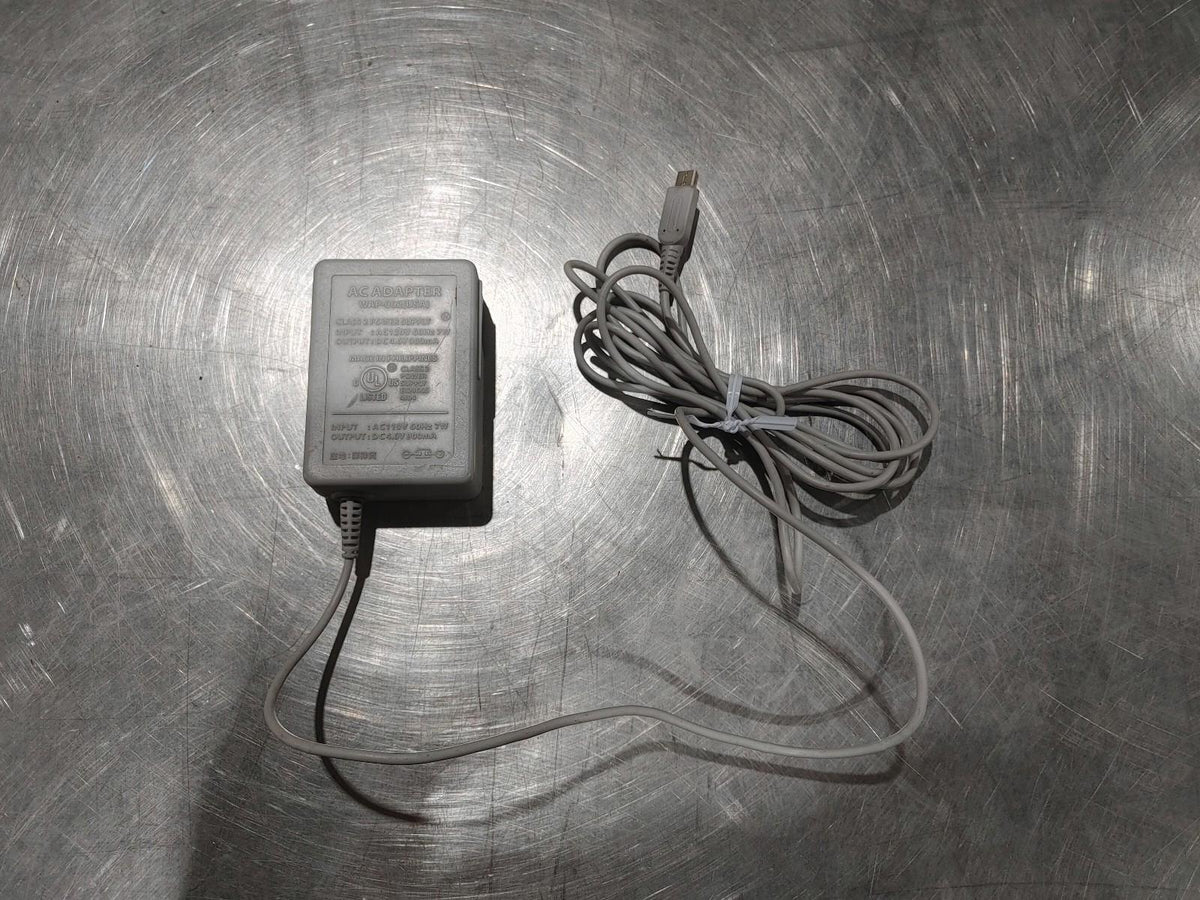 Adaptateur secteur Nintendo WAP-002 USA testé et fonctionnel, gris - État correct