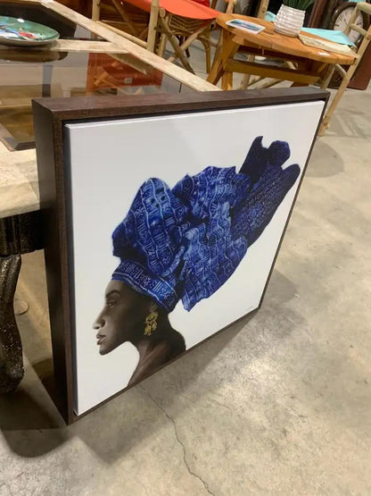 Woman's Portrait Framed Wall Art