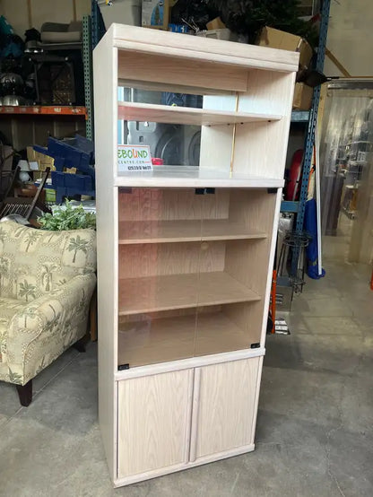 Wooden display Bookcase