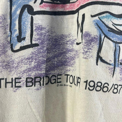 Vintage Billy Joel “The Bridge Tour” 1986 T-Shirt (Size XL)